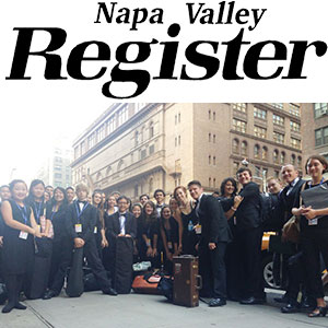 Napa Valley Youth Symphony performs in Carnegie Hall